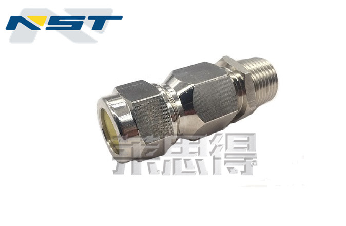 不銹鋼填料函材質(zhì)304不銹鋼，防爆鎧裝電纜密封接頭要求